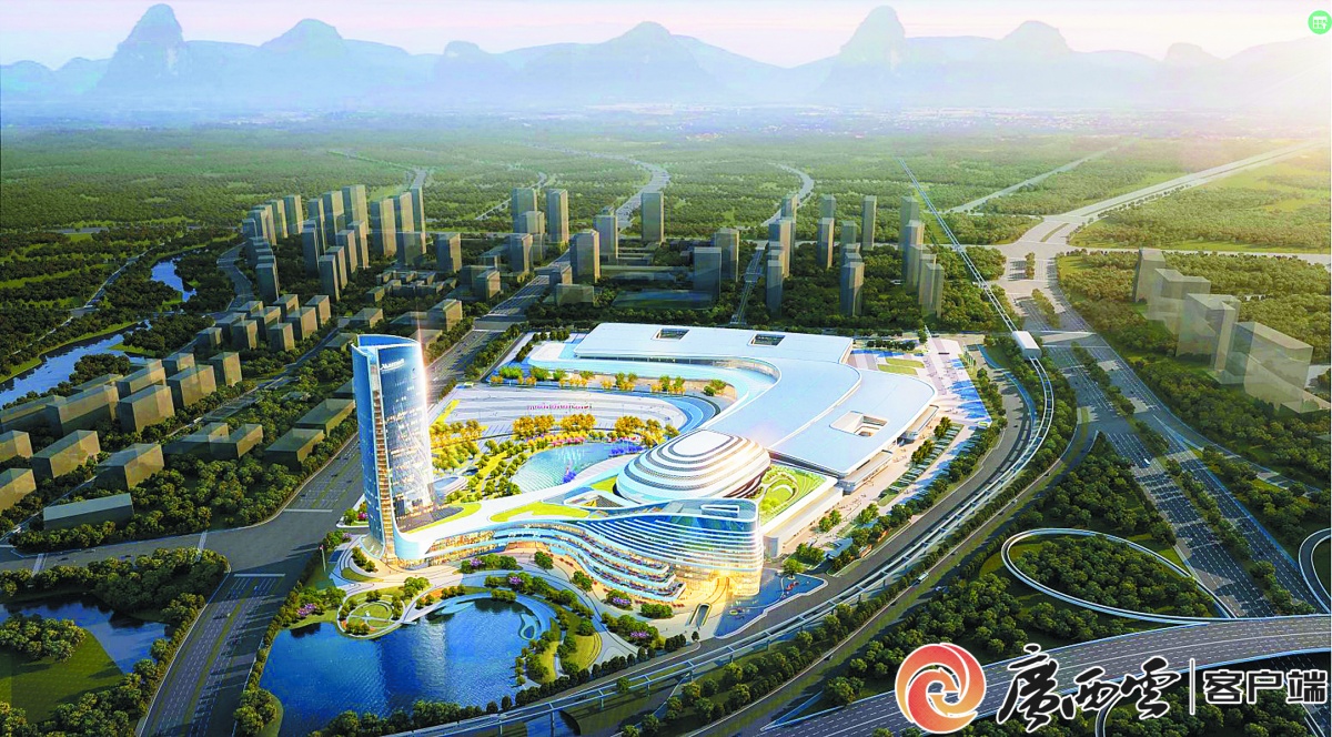 广西云调研·重大项目攻坚记④｜桂林国际会展中心：全力打造世界级旅游城市“会客厅”(图4)